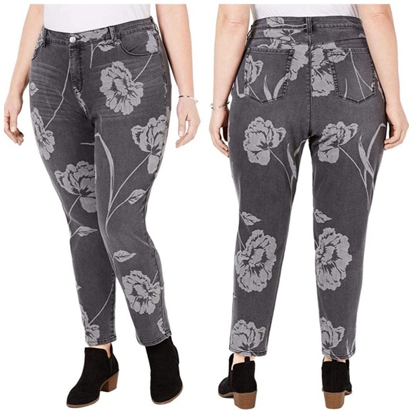 Style & Co. Denim - Style & Co Calla Lily Denim Mid-Rise Skinny Jeans